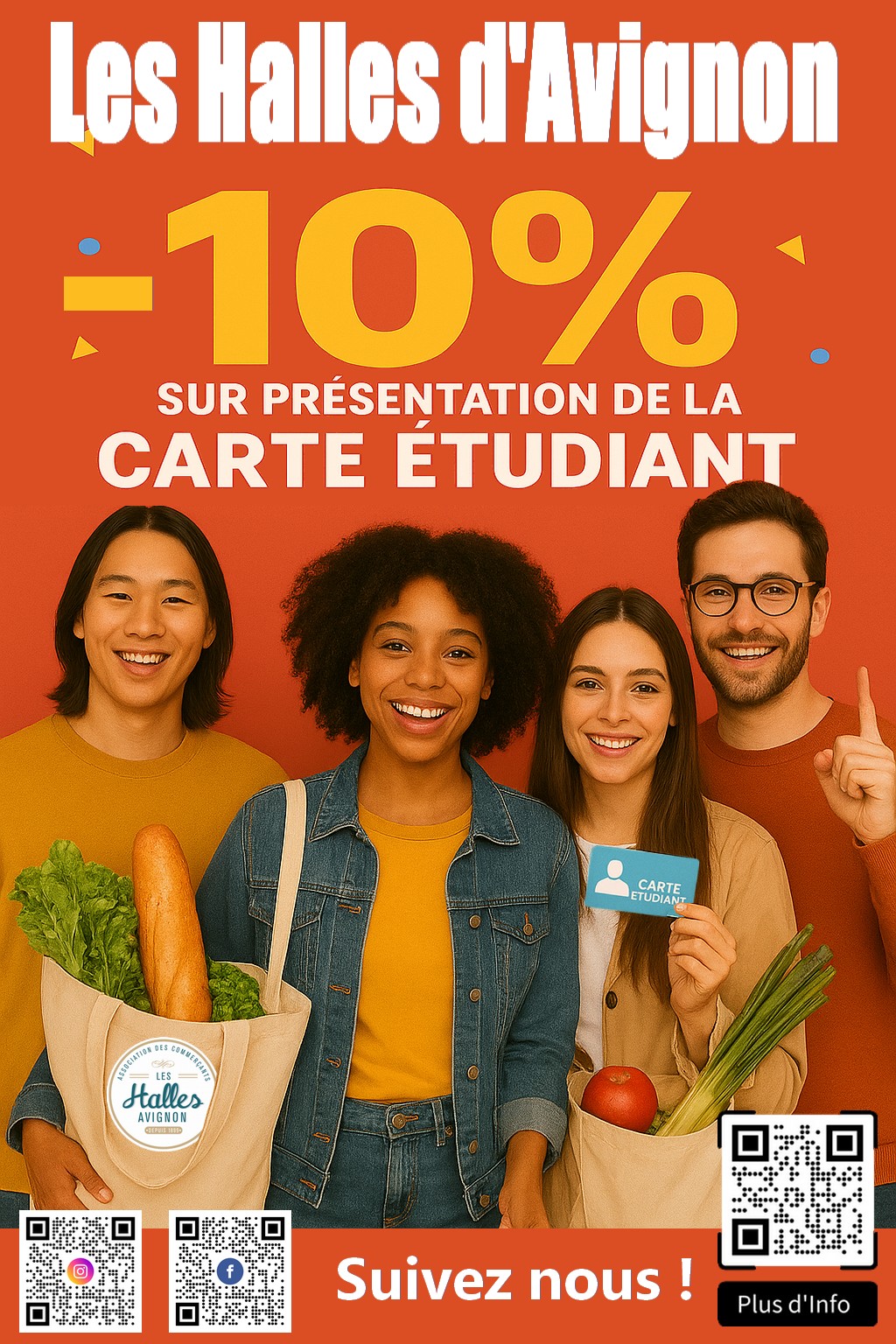 affiche remise etudiant